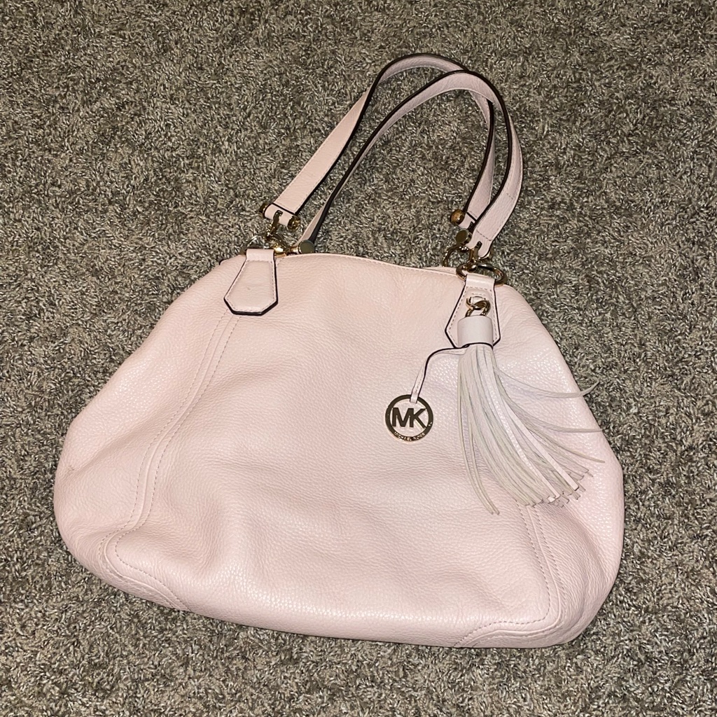 Pink Leather Michael Kors Purse